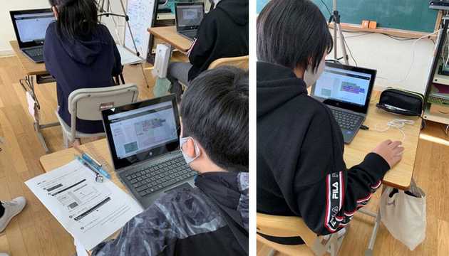 プログラミングの様子